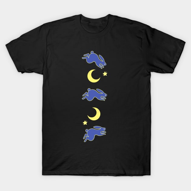 Cry For The Moon, Rabbit & The Moon T-Shirt by BuddyShop